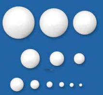Bolas de isopor coloridas