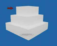 bolos de isopor coloridas