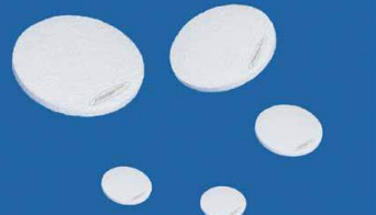 discos de isopor coloridas