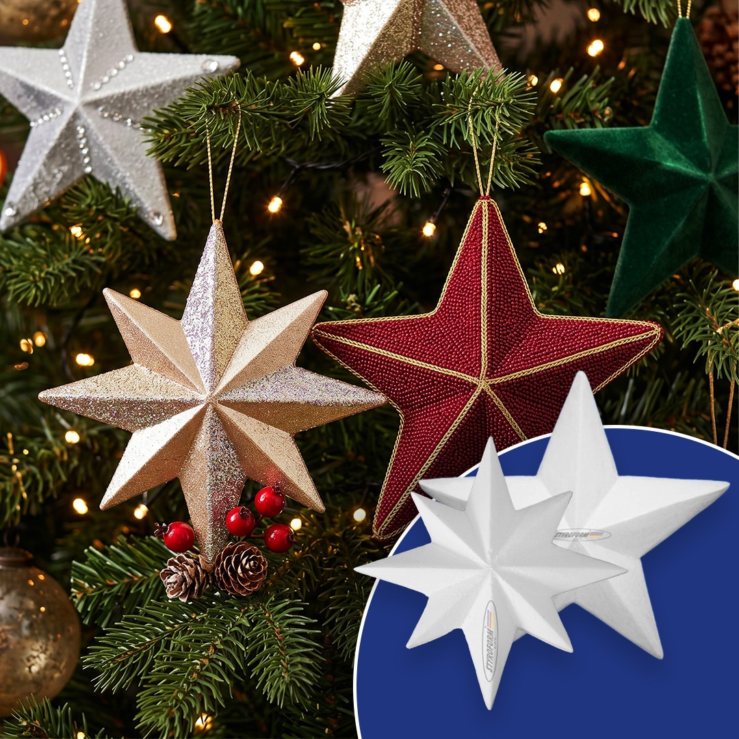 Estrelas, Corações com Bengala, Alcova - Glitter